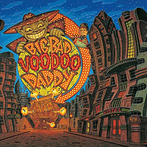 BIG BAD VOODOO DADDY - BIG BAD VOODOO DADDY (AMERICANA DELUXE)25TH ANNIVERSARY (CLEAR WITH RED & YELLOW SWIRL VINYL)