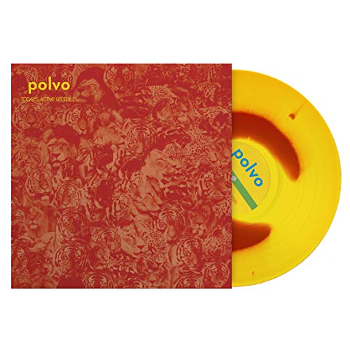 POLVO - TODAY'S ACTIVE LIFESTYLES (RED & YELLOW VINYL/DL CARD)