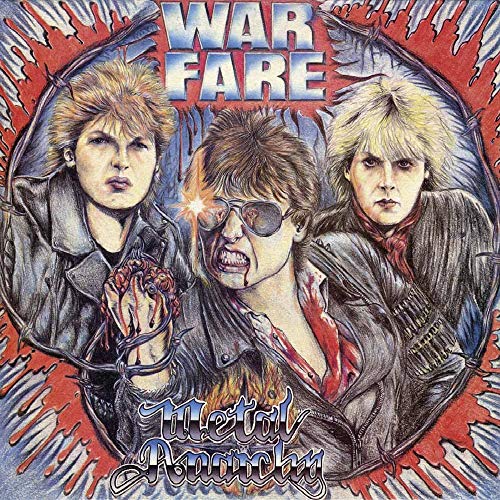 WARFARE - METAL ANARCHY (140GM CLEAR VINYL)