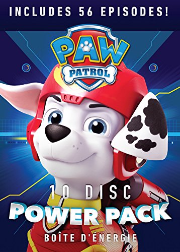 PAW PATROL: 10-DISC POWER PK DVD CDN