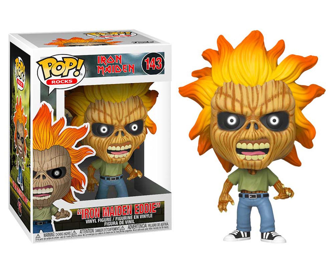 IRON MAIDEN: "IRON MAIDEN EDDIE" #143 - FUNKO POP!