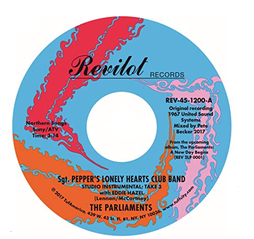 THE PARLIAMENTS - SGT. PEPPER'S LONELY HEARTS CLUB BAND (STUDIO INSTRUMENTAL) [7"] (VINYL)