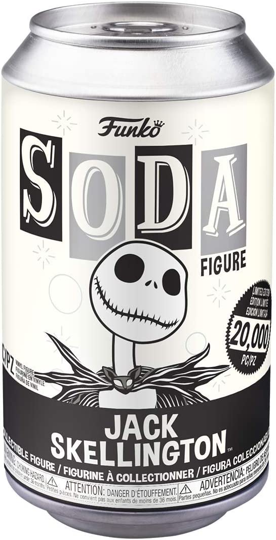 NIGHTMARE BEFORE CHRISTMAS: JACK SKELLIN - FUNKO SODA