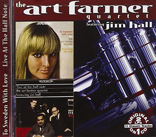 FARMER,ART - "TO SWEDEN WITH LOVE / ""LIVE"" AT THE HALF NOTE" (CD)