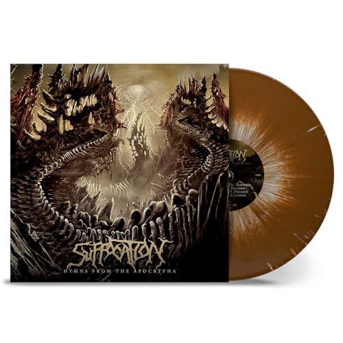 SUFFOCATION - HYMNS FROM THE APOCRYPHA - BROWN & WHITE SPLATTER (VINYL)