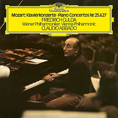 FRIEDRICH GULDA, CLAUDIO ABBADO, WIENER PHILHARMONIKER - MOZART: PIANO CONCERTOS NOS. 25 & 27 (2LP VINYL)