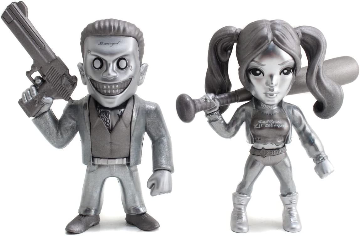 SUICIDE SQUAD: JOKER BOSS & HARLEY QUINN - JADA-METALS: DIE CAST-EXCLUSIVE