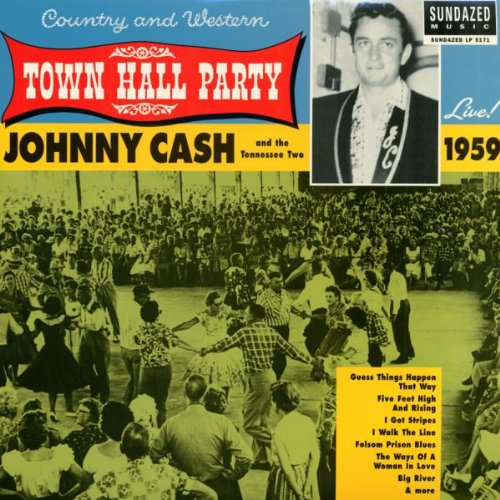 JOHNNY CASH - LIVE AT TOWN HALL PARTY 1959 (VINYL)