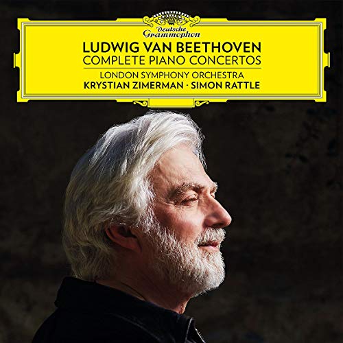 BEETHOVEN / ZIMERMAN / RATTLE / LONDON SYMPHONY - COMPLETE PIANO CONCERTOS (VINYL)