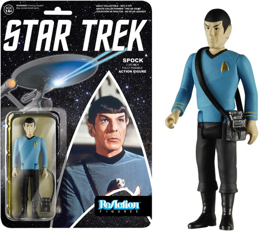 STAR TREK: SPOCK (FIGURE) - REACTION-3.75"