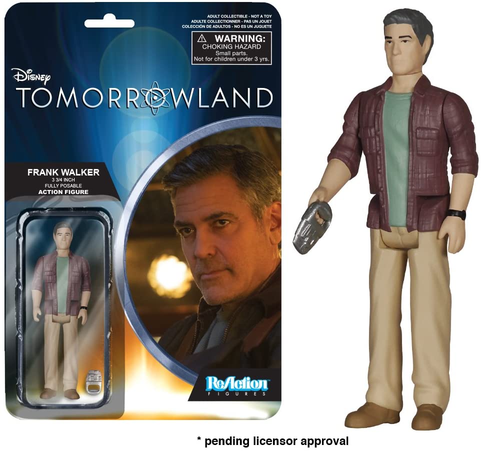 TOMORROWLAND: FRANK WALKER (3.75") - REACTION LOOSE BUBBLE