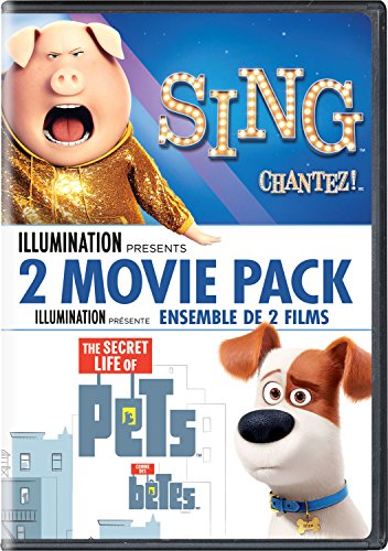 ILLUMINATION PRESENTS: 2-MOVIE PACK (SING / THE SECRET LIFE OF PETS) (SOUS-TITRES FRANAIS)