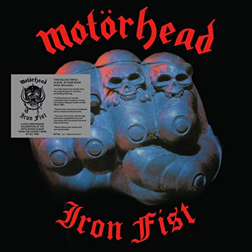 MOTRHEAD - IRON FIST (40TH ANNIVERSARY LIMITED DELUXE EDITION) (VINYL)