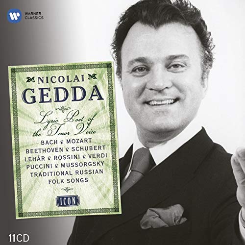 GEDDA, NICOLAI - NICOLAI GEDDA: LYRIC POET OF THE TENOR VOICE (11CD BOX) (CD)