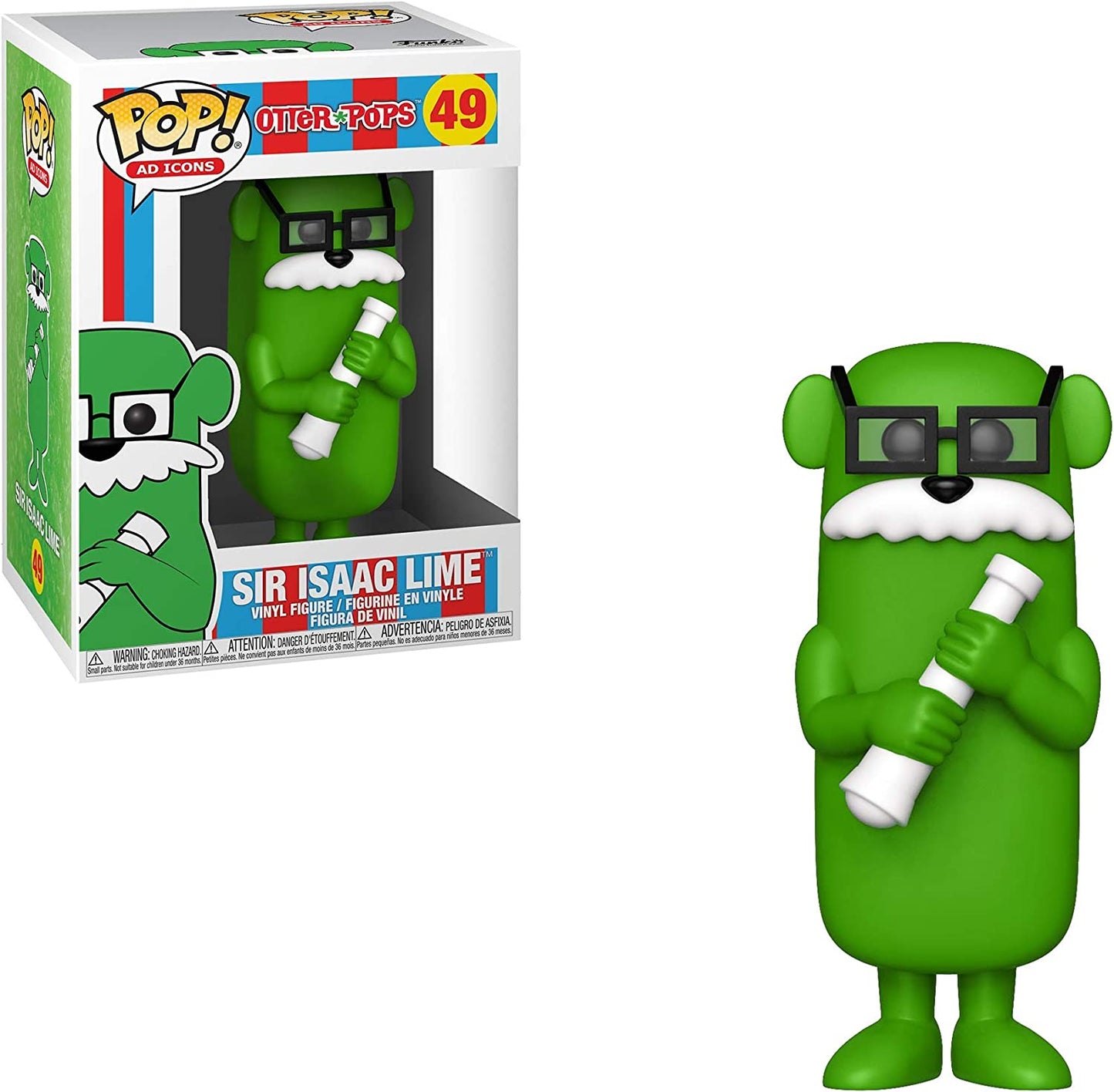 OTTER POPS: SIR ISAAC LIME #49 - FUNKO POP!