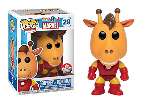 TOYS R US/MARVEL: GEOFFREY AS IRON MAN #29 - FUNKO POP!-2018-CANADIAN CON