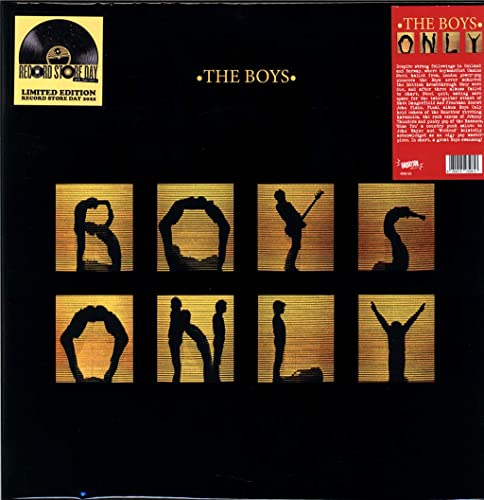 THE BOYS - BOYS ONLY - LIMITED ORANGE COLORED VINYL