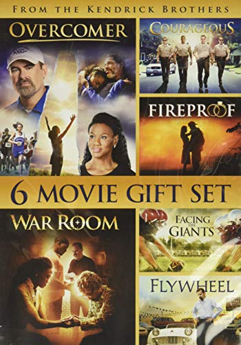 COURAGEOUS / FACING THE GIANTS / FIREPROOF / OVERCOMER / FLYWHEEL / WAR ROOM (2015) - SET