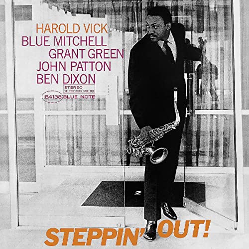 HAROLD VICK - STEPPIN' OUT (BLUE NOTE TONE POET SERIES) (VINYL)