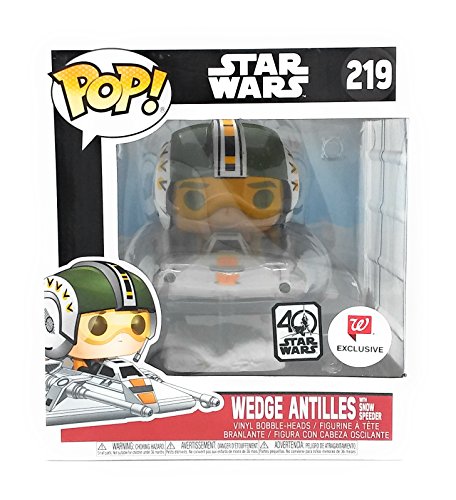 STAR WARS: WEDGE ANTILLES WITH SNOW SPEEDER #219 - FUNKO POP!-EXCLUSIVE