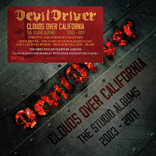 DEVILDRIVER - CLOUDS OVER CALIFORNIA: THE STUDIO ALBUMS 2003  2011 (CD)