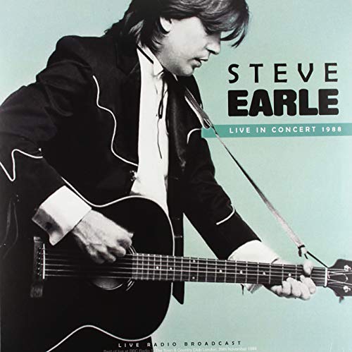 STEVE EARLE - BEST OF LIVE IN CONCERT 1988 (1 LP)
