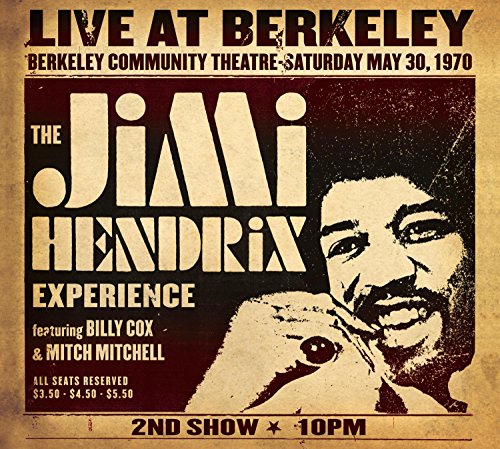 THE JIMI HENDRIX EXPERIENCE - LIVE AT BERKELY (CD)