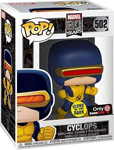 MARVEL 80: CYCLOPS #502 - FUNKO POP!-GITD-EXCLUSIVE