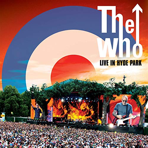 THE WHO - LIVE IN HYDE PARK (LIMITED EDITION 3LP RED/WHITE/BLUE VINYL)