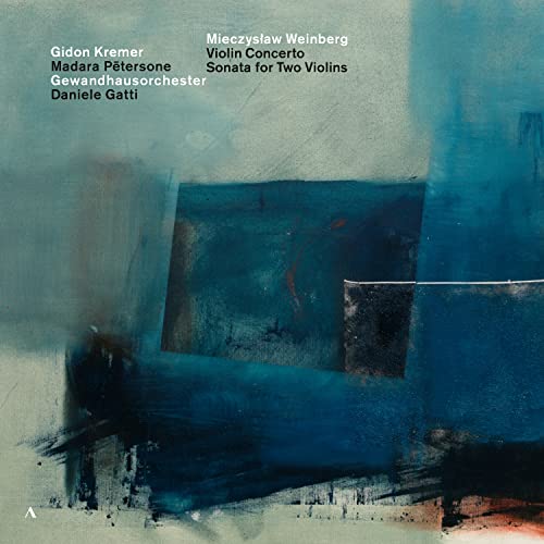 WEINBERG / KREMER / PETERSONE - VIOLIN CONCERTO & SONATA FOR TWO VIOLINS (VINYL)