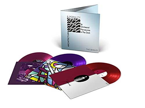 ORCHESTRAL MANOEUVRES IN THE DARK - ARCHITECTURE & MORALITY - THE SINGLES (MAGENTA/PURPLE/RED 3-12INCH) (VINYL)
