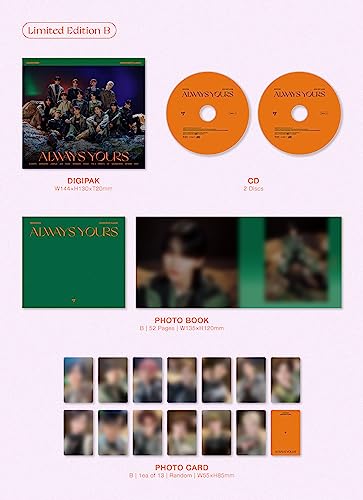 SEVENTEEN - ALWAYS YOURS (LIMITED EDITION B) (CD)