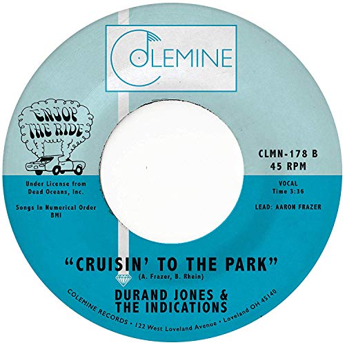 JONES,DURAND & THE INDICATIONS - MORNING IN AMERICA B/W CRUISIN' TO THE PARK (VINYL)