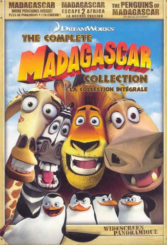 MADAGASCAR: THE COMPLETE COLLECTION (MADAGASCAR / MADAGASCAR: ESCAPE 2 AFRICA / THE PENGUINS OF MADAGASCAR) (BILINGUAL)