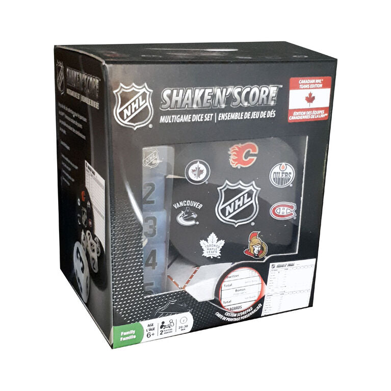 NHL: SHAKEN' SCORE (CANADIAN NHL TEAM ED - BOADGAME-2017