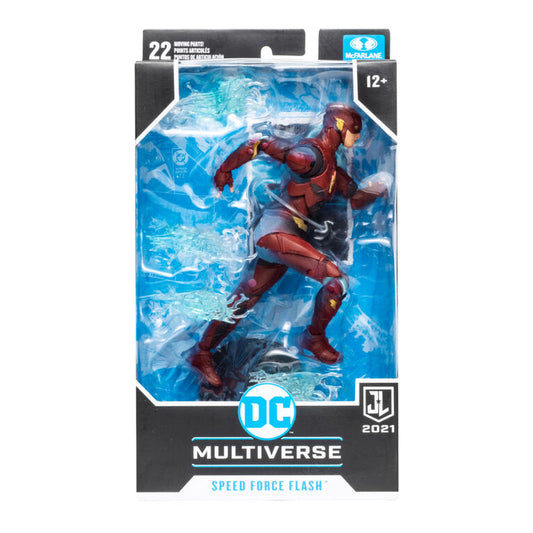 DC MULTIVERSE: FLASH(JUSTICE LEAGUE 21) - MCFARELANE - 1 MISSING SWOOSH