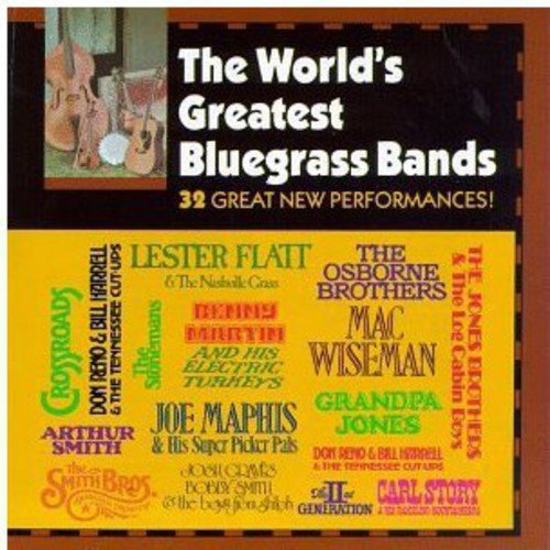 VARIOUS ARTISTS - THE WORLD'S GREATEST BLUEGRASS BANDS: 33 GREAT NEW PERFORMANCES! (CD)