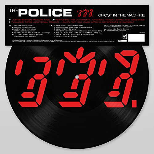 THE POLICE - GHOST IN THE MACHINE (VINYL)