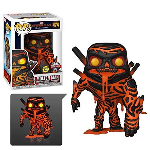 SPIDER-MAN: FFH: MOLTEN MAN #474 - FUNKO POP!-GITD-EXCLUSIVE