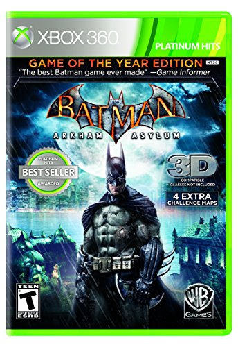 BATMAN: ARKHAM ASYLUM (GAME OF THE YEAR EDITION) - XBOX 360