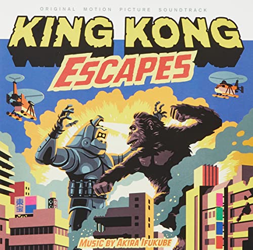 KING KONG ESCAPES OST (ELEMENT X RADIOACTIVE GREEN VINYL)