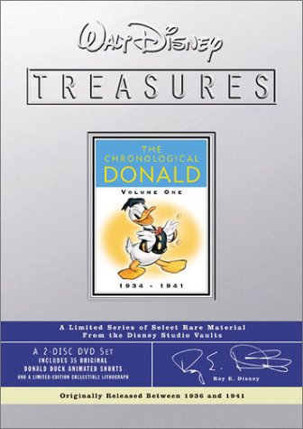 WALT DISNEY TREASURES: THE CHRONOLOGICAL DONALD - VOLUME ONE: 1934 - 1941