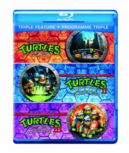 TEENAGE MUTANT NINJA TURTLES 1-3 [BLU-RAY] (BILINGUAL)