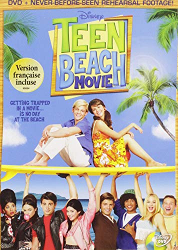 TEEN BEACH MOVIE / FILM D'ADOS  LA PLAGE (DVD + IN-PACKED ZIPPER PULL)