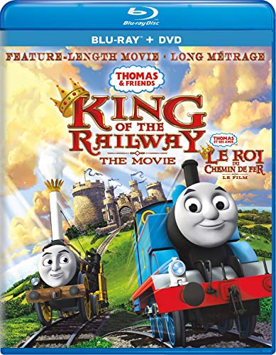 THOMAS & FRIENDS  - BLU-KING OF THE RAILWAY-INC. DVD COPY