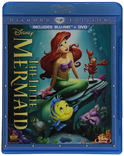 LITTLE MERMAID  - BLU-1989-DISNEY-DIAMOND ED. (BLUE COVER)