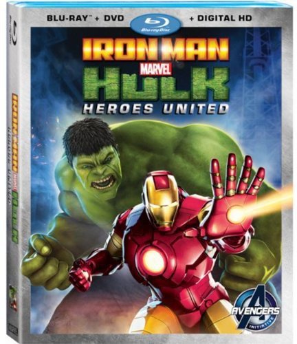 MARVEL'S IRON MAN & HULK: HEROES UNITED [BLU-RAY] (BILINGUAL)