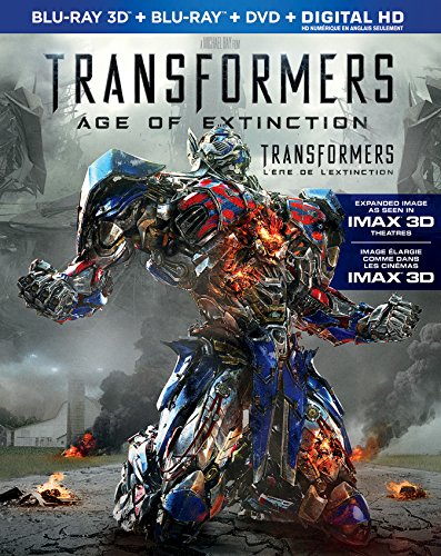 TRANSFORMERS: AGE OF EXTINCTION [BLU-RAY 3D + BLU-RAY + DVD + DIGITAL HD]