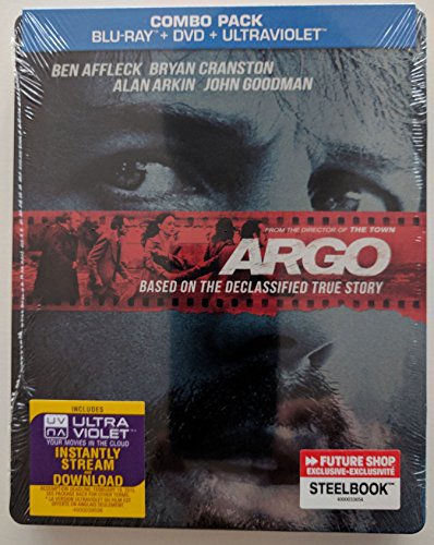 ARGO LIMITED EDITION STEELBOOK BLU-RAY (REGION FREE)