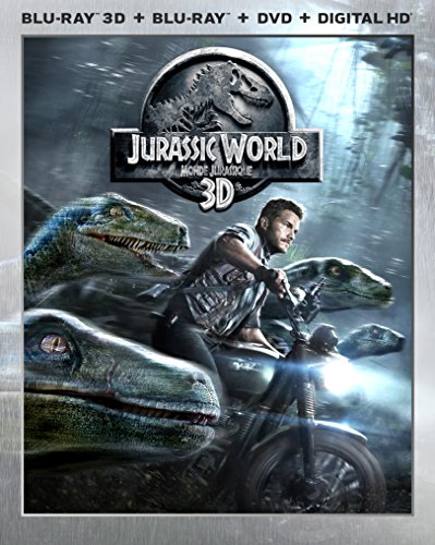 JURASSIC WORLD [BLU-RAY 3D + BLU-RAY + DVD + DIGITAL HD] (BILINGUAL)
